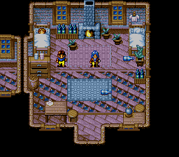 Thumbnail for a map of Azado House 3 (Animated) for the Genesis game Lunar: Eternal Blue.