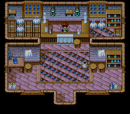 Thumbnail for a map of Azado Item Shop (Animated) for the Genesis game Lunar: Eternal Blue.