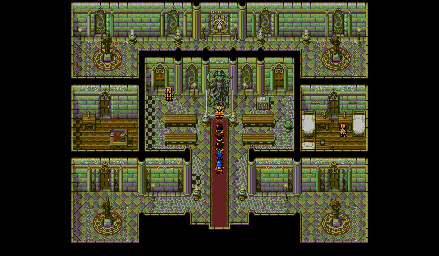 Thumbnail for a map of Azado Shrine (Animated) for the Genesis game Lunar: Eternal Blue.