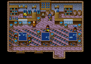 Thumbnail for a map of Azado Tavern (Animated) for the Genesis game Lunar: Eternal Blue.