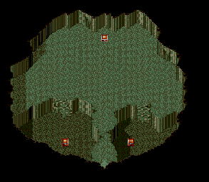 Thumbnail for a map of Bandit Butte E Bandit Butte 2F-B for the Genesis game Lunar: Eternal Blue.