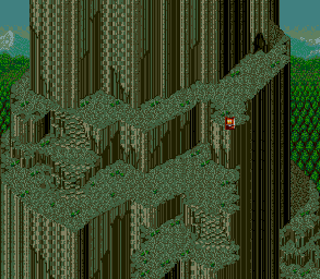 Thumbnail for a map of Bandit Butte W Bandit Butte 1F for the Genesis game Lunar: Eternal Blue.