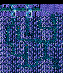 Thumbnail for a map of Blue Dragon B4-A for the Genesis game Lunar: Eternal Blue.