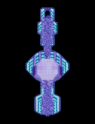 Thumbnail for a map of Blue Dragon B5 for the Genesis game Lunar: Eternal Blue.