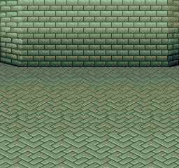 Thumbnail for a map of Blue Labyrinth Battle Background 3 for the Genesis game Lunar: Eternal Blue.