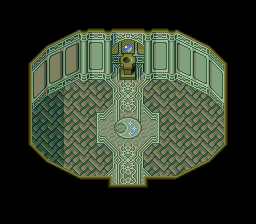 Thumbnail for a map of Blue Labyrinth Blue Lab Moon Room for the Genesis game Lunar: Eternal Blue.