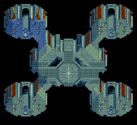 Thumbnail for a map of Blue Spire 2F for the Genesis game Lunar: Eternal Blue.