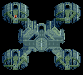 Thumbnail for a map of Blue Spire 4F for the Genesis game Lunar: Eternal Blue.