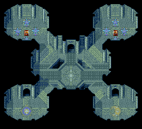 Thumbnail for a map of Blue Spire 5F for the Genesis game Lunar: Eternal Blue.