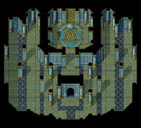 Thumbnail for a map of Blue Spire 7F for the Genesis game Lunar: Eternal Blue.