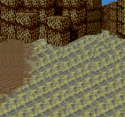 Thumbnail for a map of Blue Spire Entrance Battle Background 1 for the Genesis game Lunar: Eternal Blue.