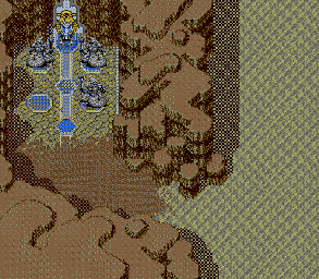 Thumbnail for a map of Blue Spire Entrance for the Genesis game Lunar: Eternal Blue.