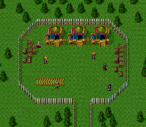 Thumbnail for a map of Carnival North Carnival (After Arrow Launch) for the Genesis game Lunar: Eternal Blue.
