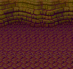 Thumbnail for a map of Cave Of Trial Battle Background 1 for the Genesis game Lunar: Eternal Blue.