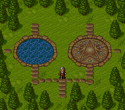 Thumbnail for a map of Cave Of Trial Transfer Spring for the Genesis game Lunar: Eternal Blue.