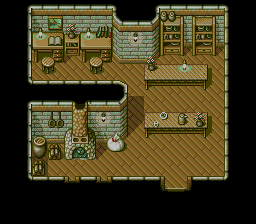 Thumbnail for a map of Dalton House 1 for the Genesis game Lunar: Eternal Blue.