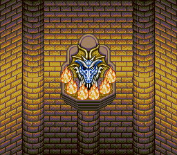 Thumbnail for a map of Dragon Ruins (Postgame) Dragon Chamber (Animated) for the Genesis game Lunar: Eternal Blue.