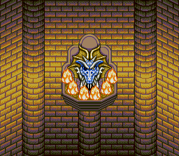 Thumbnail for a map of Dragon Ruins (Postgame) Dragon Chamber for the Genesis game Lunar: Eternal Blue.