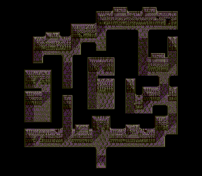 Thumbnail for a map of Dragon Ruins (Postgame) Dragon Ruins 1F for the Genesis game Lunar: Eternal Blue.