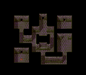 Thumbnail for a map of Dragon Ruins (Postgame) Dragon Ruins 7F for the Genesis game Lunar: Eternal Blue.