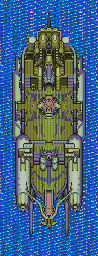 Thumbnail for a map of Dragon Ship Destiny (On Water) (Animated) for the Genesis game Lunar: Eternal Blue.