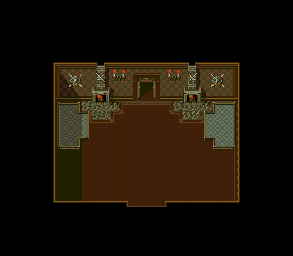 Thumbnail for a map of Ghost Manor Manor 1F Ballroom for the Genesis game Lunar: Eternal Blue.