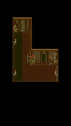 Thumbnail for a map of Ghost Manor Manor 1F Room 1 for the Genesis game Lunar: Eternal Blue.