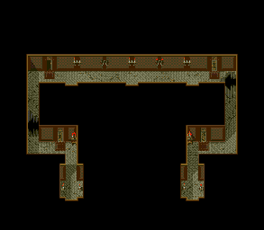 Thumbnail for a map of Ghost Manor Manor 2F Hall for the Genesis game Lunar: Eternal Blue.