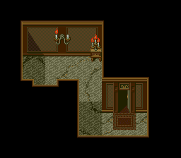 Thumbnail for a map of Ghost Manor Manor 3F Hall 2 for the Genesis game Lunar: Eternal Blue.
