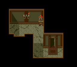 Thumbnail for a map of Ghost Manor Manor 3F Hall 3 for the Genesis game Lunar: Eternal Blue.