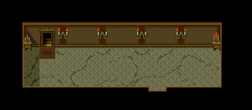 Thumbnail for a map of Ghost Manor Manor Exit for the Genesis game Lunar: Eternal Blue.