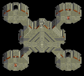 Thumbnail for a map of Goddess Tower 2F for the Genesis game Lunar: Eternal Blue.
