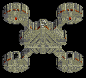 Thumbnail for a map of Goddess Tower 3F for the Genesis game Lunar: Eternal Blue.