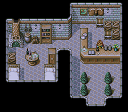 Thumbnail for a map of Horam Item Shop for the Genesis game Lunar: Eternal Blue.