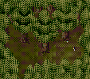Thumbnail for a map of Illusion Woods 1F for the Genesis game Lunar: Eternal Blue.