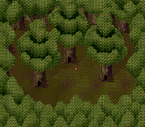 Thumbnail for a map of Illusion Woods 2F for the Genesis game Lunar: Eternal Blue.