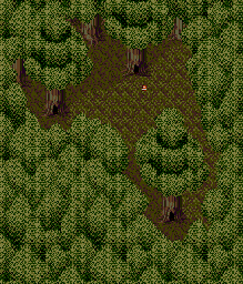 Thumbnail for a map of Illusion Woods 6F for the Genesis game Lunar: Eternal Blue.