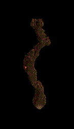Thumbnail for a map of Illusion Woods B1 for the Genesis game Lunar: Eternal Blue.