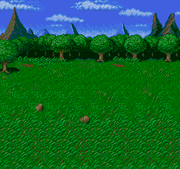 Thumbnail for a map of Katarina Zone East Battle Background 1 for the Genesis game Lunar: Eternal Blue.