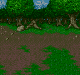 Thumbnail for a map of Madoria Plains Battle Background 1 for the Genesis game Lunar: Eternal Blue.