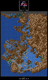 Thumbnail for a map of Marius Zone Overworld (Postgame) for the Genesis game Lunar: Eternal Blue.