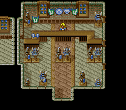 Thumbnail for a map of Meribia Armor Shop for the Genesis game Lunar: Eternal Blue.