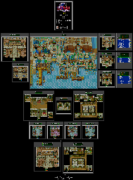 Thumbnail for a map of Meribia for the Genesis game Lunar: Eternal Blue.