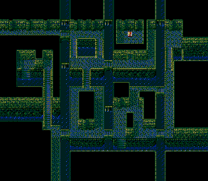 Thumbnail for a map of Meribian Sewers 2 (Animated) for the Genesis game Lunar: Eternal Blue.