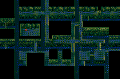 Thumbnail for a map of Meribian Sewers 3 for the Genesis game Lunar: Eternal Blue.