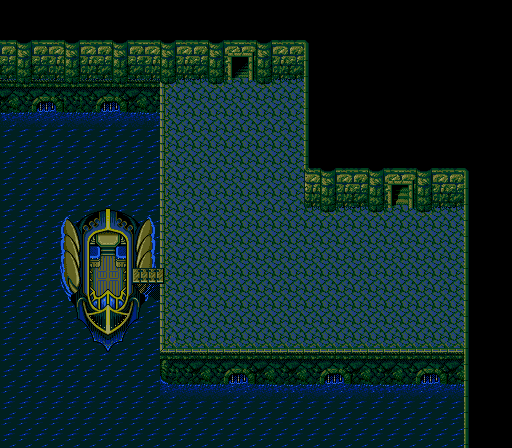 Thumbnail for a map of Meribian Sewers 5F (Animated) for the Genesis game Lunar: Eternal Blue.