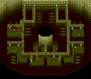 Thumbnail for a map of Mystic Ruins 3F for the Genesis game Lunar: Eternal Blue.