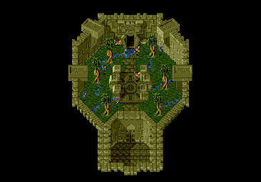 Thumbnail for a map of Mystic Ruins My New Secret Grdn for the Genesis game Lunar: Eternal Blue.