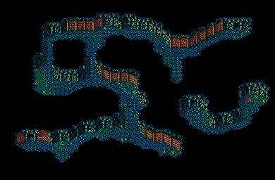 Thumbnail for a map of Neo-Trial Cave B3 (Animated) for the Genesis game Lunar: Eternal Blue.