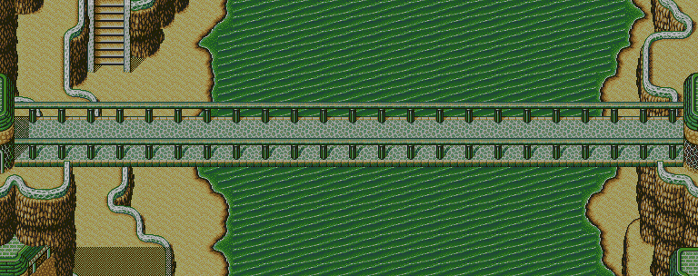Thumbnail for a map of Nota Village (Animated) for the Genesis game Lunar: Eternal Blue.